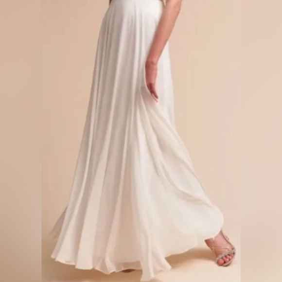 BHLDN Jenny Yoo Hampton Long Maxi Skirt . B20 - Picture 2 of 5